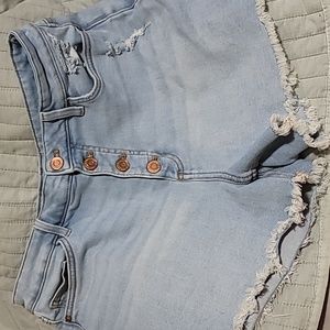 Lauren Conrad distressed shorts